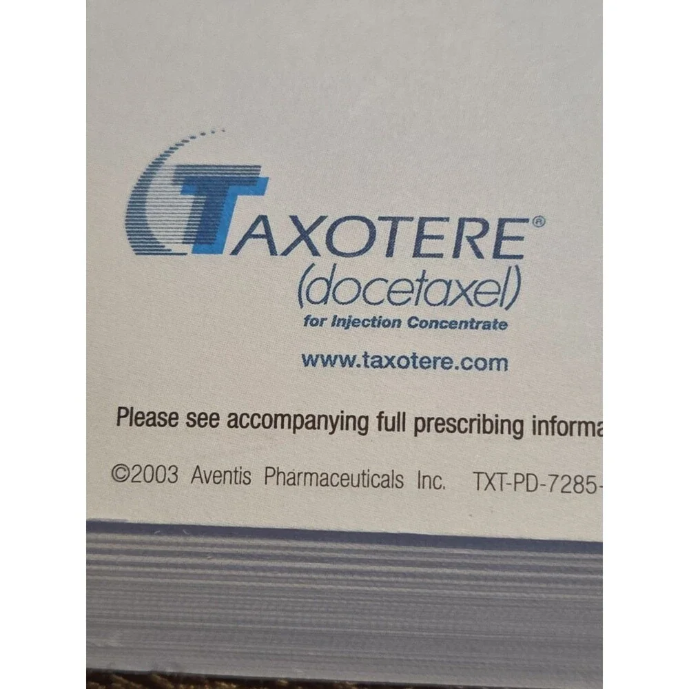 Taxotere Drug Rep Scratch Pad Sticky Notes  Blue Chess Piece 2003